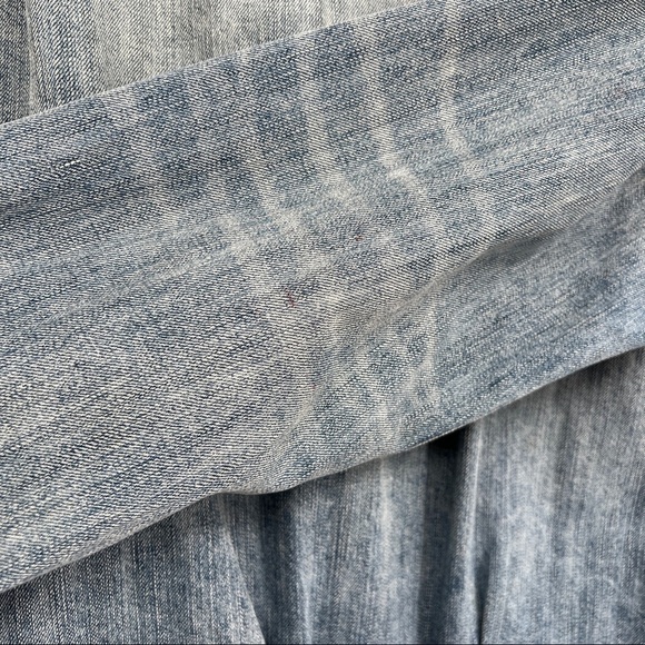 Ralph Lauren Denim & Supply Light Wash Faded Buttondown Collared Denim Jacket - Picture 11 of 16